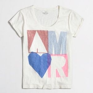 J-Crew | Short Sleeve Collectors Tee Small